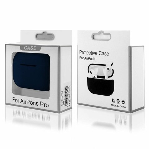 Etui na słuchawki do Apple AirPods Pro granatowy