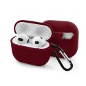 Etui na słuchawki do Apple Airpods III burgund