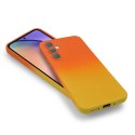 Etui OMBRE do Samsung A14 4G/5G pomarańczowy