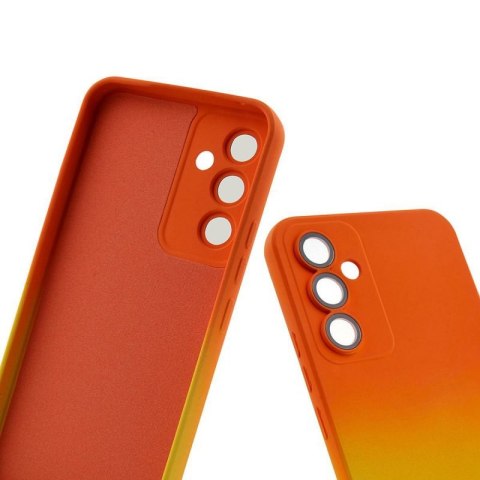 Etui OMBRE do Samsung A24 4G pomarańczowy