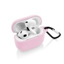 Etui na słuchawki do Apple Airpods III różowy