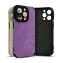 Etui SUEDE do Apple iPhone 13 PRO fioletowy