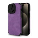 Etui SUEDE do Apple iPhone 13 PRO fioletowy