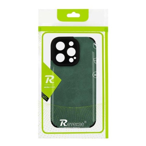 Etui SUEDE do Apple iPhone 13 zielony