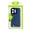 Etui SUEDE do Apple iPhone 14 PRO granatowy