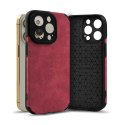 Etui SUEDE do Apple iPhone 7/8 bordo