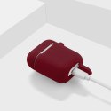 Etui na słuchawki do Apple AirPods I/II burgund