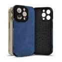 Etui SUEDE do Apple iPhone 7/8 granatowy