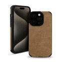 Etui SUEDE do Apple iPhone 7/8 kawowy