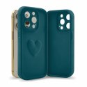 Etui HEARTS do Samsung A35 niebieski