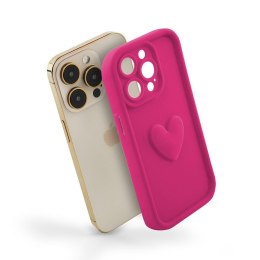 Etui HEARTS do Xiaomi REDMI NOTE 13 4G fuksja