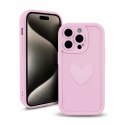 Etui HEARTS do Xiaomi REDMI NOTE 13 4G różowy