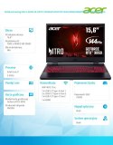 Notebook Gaming Nitro 5 AN515-58-72EP i7-12650H/15.6FHD IPS 144Hz/16GB/512GB/RTX 3050 4GB/NoOS/Black