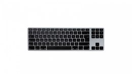 Klawiatura aluminiowa Mac Tenkeyless Bluetooth szara