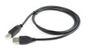 Kabel USB 2.0 AM-BM 1m/czarny