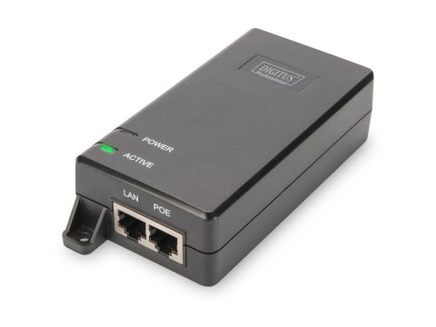 Zasilacz/Adapter PoE+ 802.3at, max. 55V 30W Gigabit 10/100/1000Mbps, aktywny