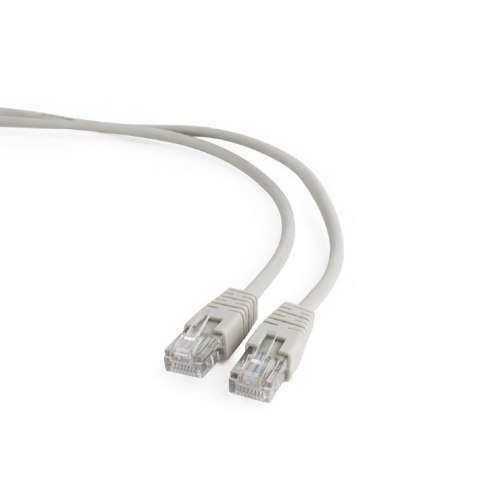 Patch cord kat.5e osłonka zalewana 2M szary