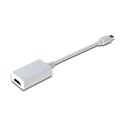 Kabel adapter Displayport 1080p 60Hz FHD Typ miniDP/HDMI A M/Ż biały 0,15m