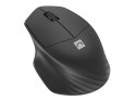 Mysz bezprzewodowa Siskin 2 1600 DPI Bluetooth 5.0 + 2.4 GHz Czarna