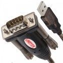 Adapter USB- 1xRS-232 + Adapter DB9F/DB25M; Y-105A