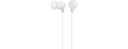 Słuchawki handsfree mikrofon MDR-EX15AP White