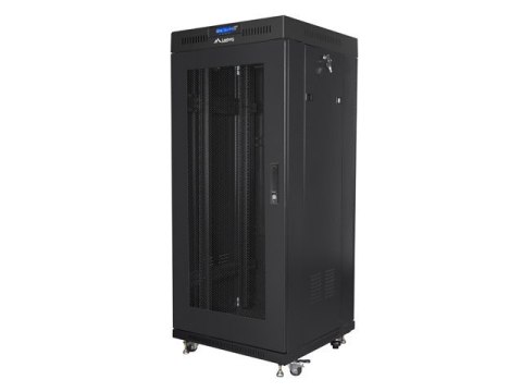 Szafa stojąca rack 19 27U 600x600 mm, czarna