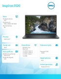 Notebook Inspiron 3520 Win11Pro i7-1255U/512GB/16GB/INTEL IRIS XE/15.6 FHD/BLACK/2Y NBD