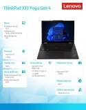 Ultrabook ThinkPad X13 Yoga G4 21F2004APB W11Pro i5-1335U/16GB/512GB/INT/13.3 WUXGA/Touch/Deep Black/3YRS Premier Support + CO2 