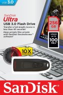 Pendrive Ultra USB 3.0 256GB 100MB/s